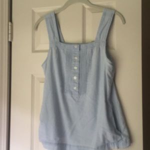 J. Crew Chambray Tank Top